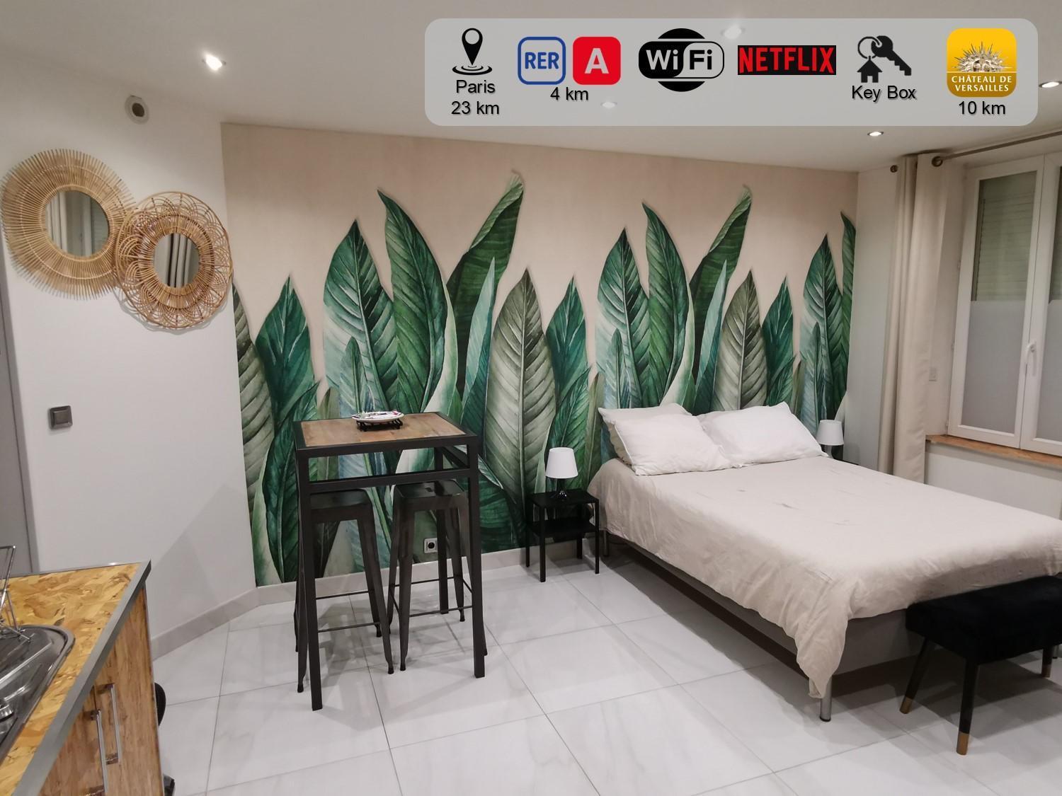 Studio Cosy Proche Paris Et Versailles Le Port-Marly Εξωτερικό φωτογραφία